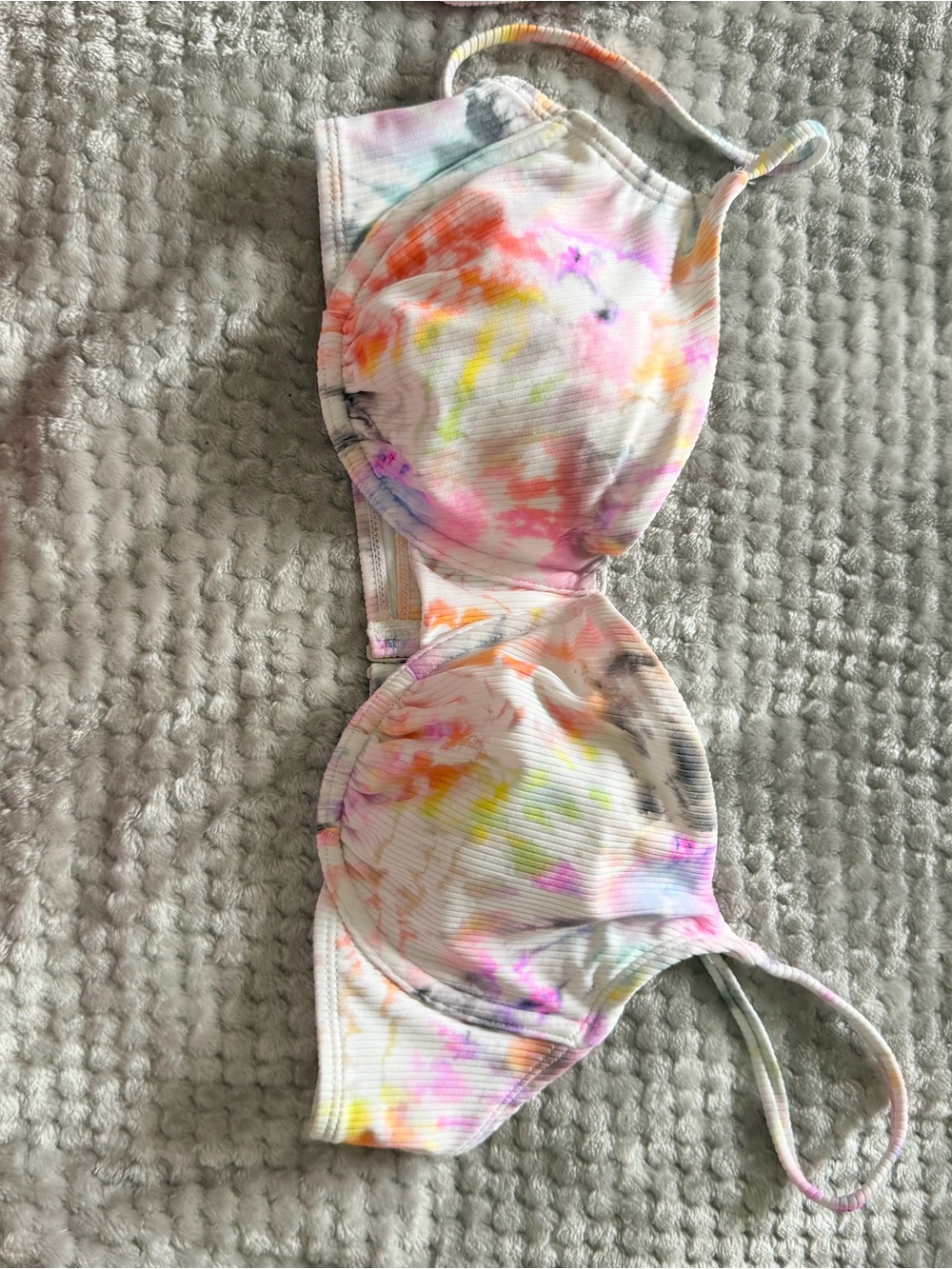 Tie-Dye Ribbed Bikini Set - Picture 8 of 8